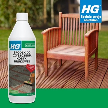 HG Профессиональная чистящая жидкость для ухода за брусчаткой, 1л