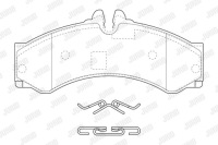 Купить Тормозные колодки тормозные jurid 2915309560, фото thumb
