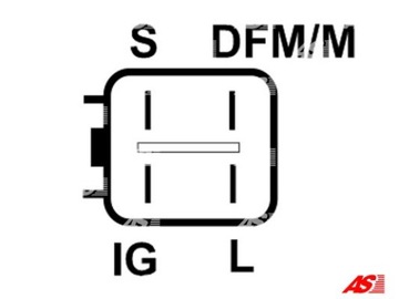 фото thumb №6, A6025 as-pl генератор з шкив afp