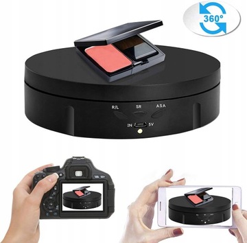 Поворотный стол, электрическое основание на 360°.