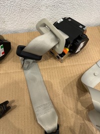 фото thumb №8, Volvo s60 iii 18-23 pas ремені безпеки комплект світлий бежеві