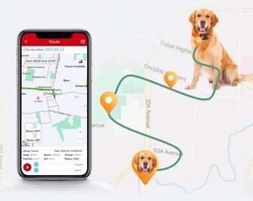 GPS-локатор draVires для крупных собак, ошейники для лошадей и коров