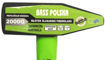 НАБОР BASS LOCKSTOCK HAMMER ИЗ 3 МОЛОТОК ИЗ СТЕКЛОСТЕКЛА