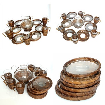 Чайный сервиз W. Wagenfeld, Jena Glass 70