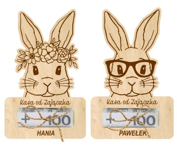 Wielkanocny Bon Podarunkowy Voucher Wielkanoc Kartka NA Pieniądze Prezent