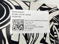 фото thumb №6, Крыло правые переднее bmw x1 u11 a96 м-пакет