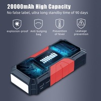 фото thumb №6, Przenośny стартер skoku автомобильный 20000 mah 12v аккумулятор e5