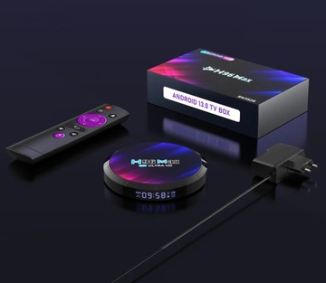 Smart Android 13 TV Box 4K Video и поддержка декодирования видео 8K 4/32 ГБ