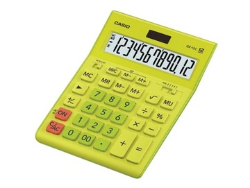 БОЛЬШОЙ ОФИСНЫЙ КАЛЬКУЛЯТОР CASIO GR12 С ПРОЦЕНТНОЙ ПАМЯТЬЮ