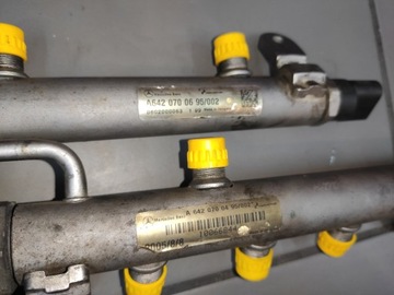 фото thumb №8, Mercedes jeep 3.0 crd 3.0 cdi om642 планка впрыскивающий датчик оригинал