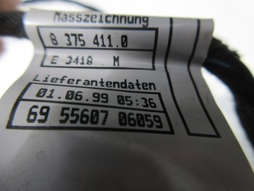 фото thumb №15, Джгут двері задніх l. p. замка bmw e46 8378337