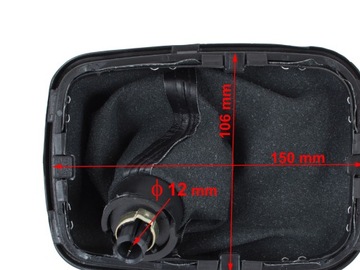 фото thumb №8, Ручка рычаг изменения коробки передач 5 коробки передач чехол do vw golf iv 4 bora