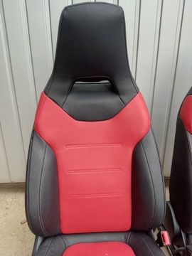 фото thumb №15, Mercedes cla w118 сидіння amg шкіра подушки sedan