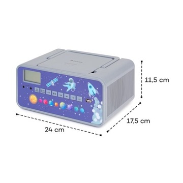 Радиоплеер Kidsbox Space CD