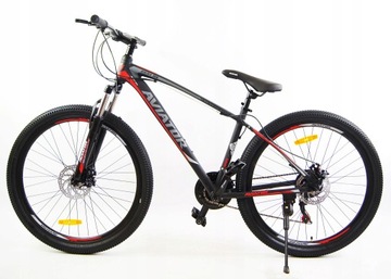 ГОРНЫЙ ВЕЛОСИПЕД 27.5 SHIMANO ALU, ПОДВЕСКА 2XДИСКОВ