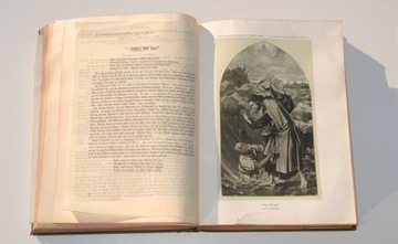 Старые часы и молитвенник, 1911 год, антиквариат.