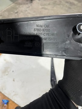 фото thumb №7, Накладка планка крила hyundai tucson iv 2023 87860-n7000 права