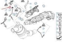 фото thumb №7, Bmw 1 e81 датчик тиску вихлопних газів 13627808013 7808013 оригінальний