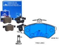 фото thumb №1, Гальмівні колодки гальмівні chery a3 seat cordoba cordoba var