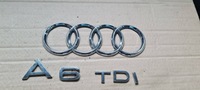 фото thumb №6, A6 c6 lift емблема logo значок кришки багажника задня a6 tdi
