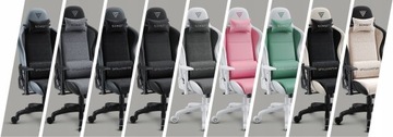 Офисное игровое кресло с ковшом из экокожи, регулируемое Sense7
