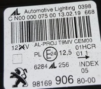 фото thumb №15, Peugeot 308 t9 рестайлінг фара ліва lub права перед led 9816990580, 9816990680