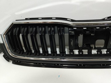 фото thumb №5, Skoda octavia iv решётка радиатора решётка бампера 5e3853653c + рамка хромированная