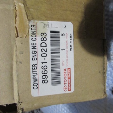 фото thumb №5, Блок управления двигателя auris 89661-02d83