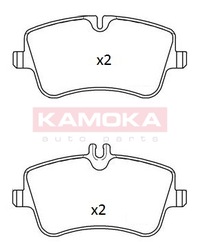фото thumb №1, Тормозные колодки тормозные перед mercedes mercedes clk c208