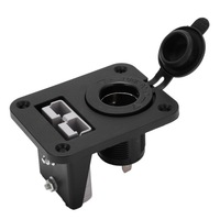 фото thumb №13, Роз'єм прикурювача автомобільний 12-24 v, чорний,