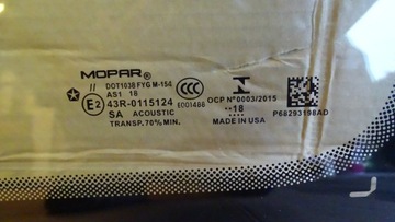 фото thumb №7, Jeep wrangler jl 18r - скло передня