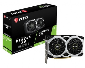 Видеокарта MSI GTX 1660 SUPER VENTUS XS OC 6G