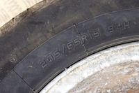 фото thumb №8, Kia carens un диск алюминиевая с шинами набор 52910-1d101 6jx15 et41 205/