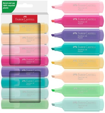 FABER-CASTELL Пастельный маркер-маркер 1546 Pastel 8 цветов