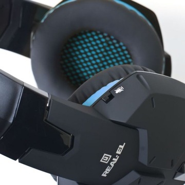 Наушники драгоценного камня с качеством микрофона REAL-EL GDX-7500