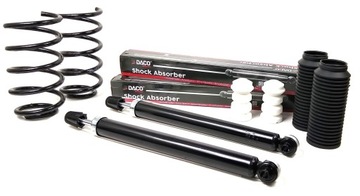 фото thumb №1, 2x амортизаторы зад + пружины защитные накладки отбойники opel corsa d