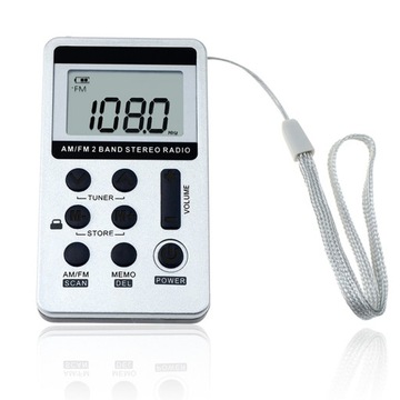 HanRongDa HRD-103 AM Цифровое FM-радио 2-диапазонное