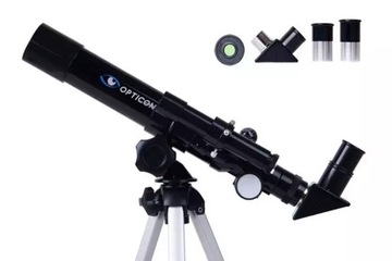 Новый комплект телескопа Opticon Finder 40F400AZ + DVD + ШТАТИВ + ЛУННЫЙ ФИЛЬТР