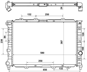 фото thumb №13, Радиаторов двигателя nrf 58202 60624581