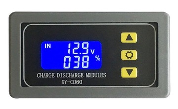 КОНТРОЛЛЕР ЗАРЯДКИ И РАЗРЯДА АККУМУЛЯТОРА XY-CD60