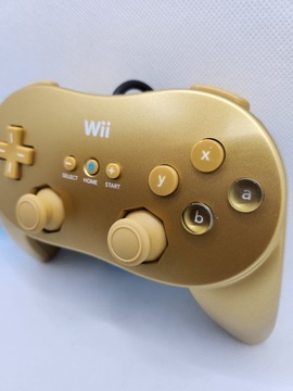 Классический контроллер Nintendo Wii Pro ЗОЛОТО | Япония