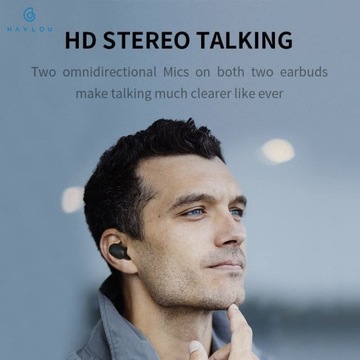Bluetooth-наушники Haylou GT1 Pro, черные