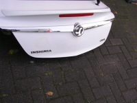 фото thumb №4, Задняя крышка багажника opel insignia a h/b белый