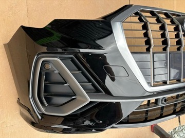 фото thumb №8, Audi q3 sq3 83a 085n ii бампер перед переднє s-line y9t ly9t 4xpdc хром