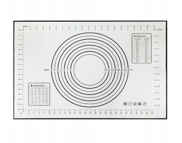 БОЛЬШОЙ СИЛИКОНОВЫЙ КУХОННЫЙ КОВРИК 60X40