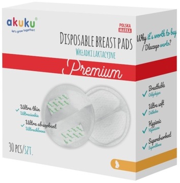 AKUKU ULTRA ABSORBENT ГЕЛЕВЫЕ ПРОДУКТЫ ДЛЯ ЛАКТАЦИИ 6х30шт 180шт