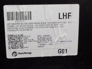 фото thumb №14, Bmw x3 g01 оббивка сидіння диван обшивки шкіра м-пакет