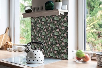Самоклеящиеся панели ПВХ для пола 30х30 Суккуленты