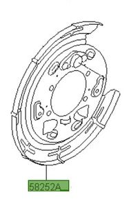 фото thumb №1, Диск якорная правая hyundai ix35 / sportage 4wd