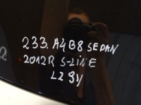 фото thumb №12, Крышка багажника зад задняя audi a4 b8 s-line lz9y